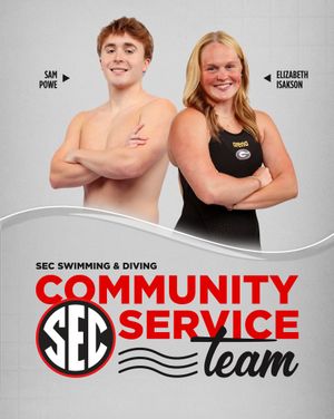 Image post by @ugaswimdive on Instagram