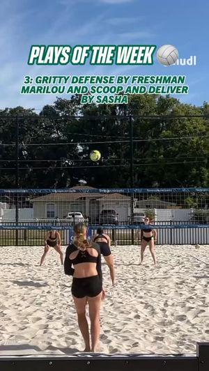 Video post by @usfbeachvb on Facebook