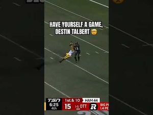 Video post by @Hamilton Tiger-Cats on YouTube