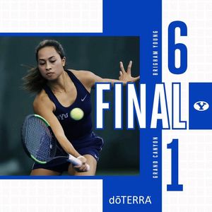 Image post by @byuwtennis on Instagram