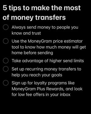 Image post by @moneygram on Instagram