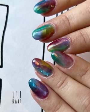 Image post by @111nail_omotesando on Instagram