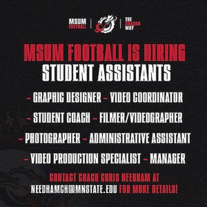 Image post by @msum_football on Instagram