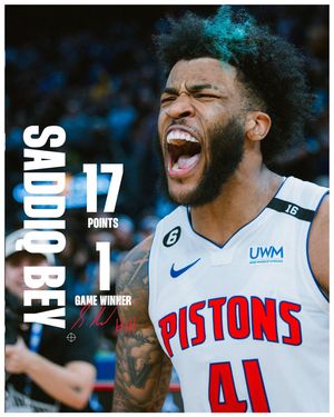 Image post by @detroitpistons on Instagram