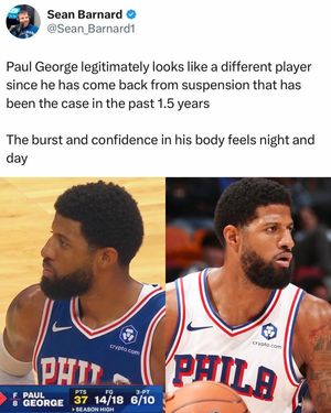 Image post by @sixerdaily on Instagram