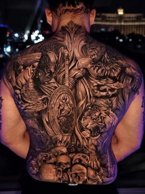 Image post by @raphbarrostattoos on Instagram