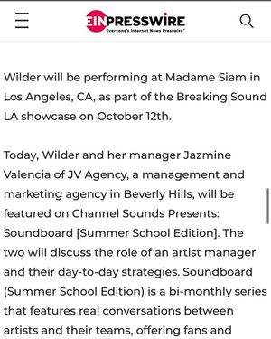 Image post by @channelsoundsofficial on Facebook