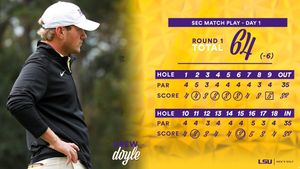 Image post by @LSUMensGolf on Twitter