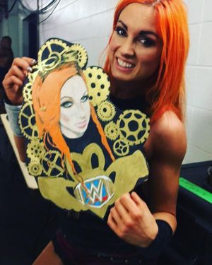 Image post by @beckylynchwwe on Instagram