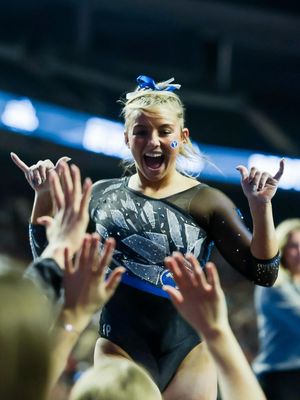 Image post by @byugymnastics on Instagram