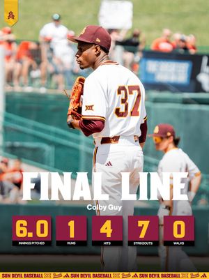 Image post by @asu_baseball on Instagram