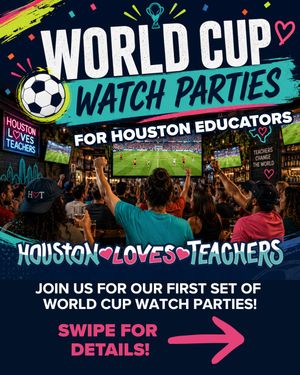 Image post by @houstonlovesteachers on Instagram