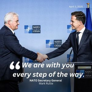 Image post by @NATO on Twitter