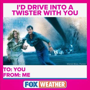 Image post by @FoxWeather on Facebook
