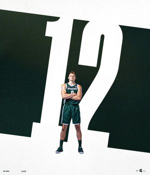 Image post by @MSU_Basketball on Twitter