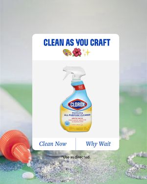 Image post by @clorox on Instagram