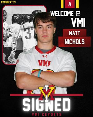 Image post by @vmi_lacrosse on Instagram