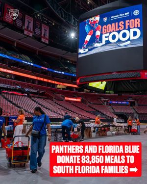 Image post by @FlaPanthersCARE on Twitter