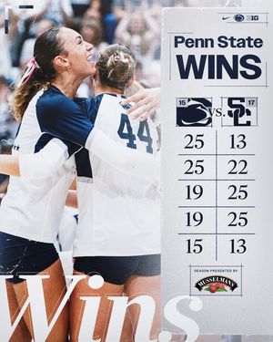 Image post by @pennstatevball on Instagram