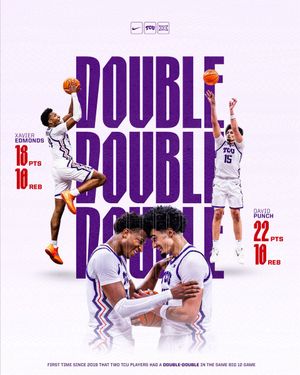 Image post by @TCUBasketball on Twitter