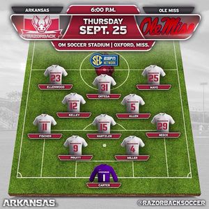 Image post by @razorbacksoccer on Instagram
