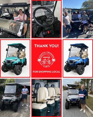 Image post by @CoastalCruisingCartsCharleston on Facebook