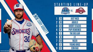 Image post by @smokiesbaseball on Twitter
