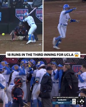 Image post by @ncaasoftball on Instagram