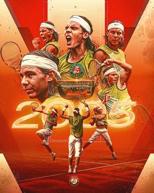 Image post by @rolandgarros on Instagram