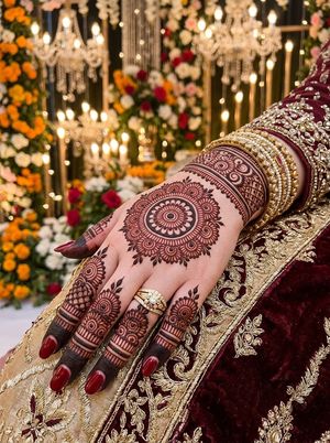 Image post by @mehndi_design4u on Instagram