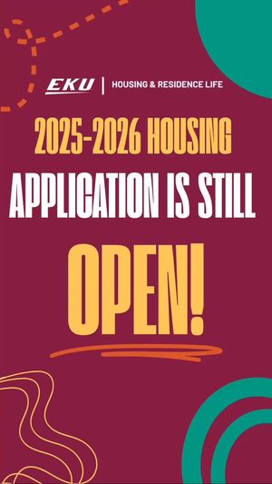 Video post by @EKUHousing on Facebook