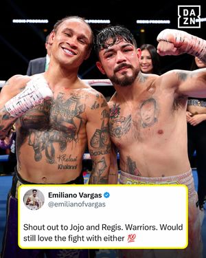 Image post by @daznboxing on Instagram