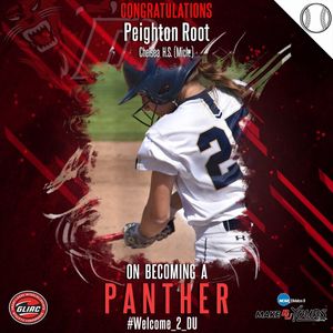 Image post by @davenportsoftball on Instagram