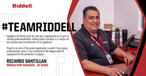 Image post by @RiddellSports on Twitter