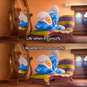 Image post by @smurfsofficial on Instagram