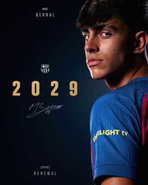 Image post by @FCBarcelona on Twitter