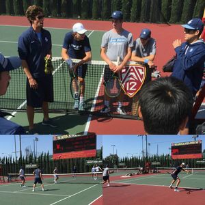 Image post by @usd_tennis on Instagram