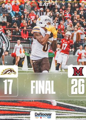 Image post by @wmufootball on Facebook