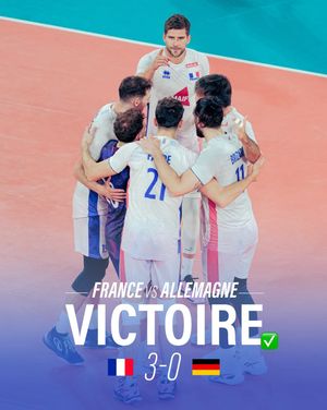 Image post by @equipefrancevolley on Instagram