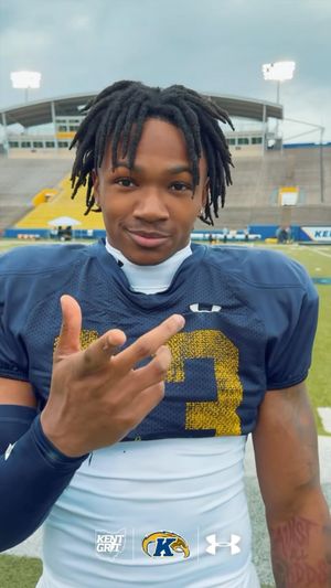 Video post by @KentStFootball on Facebook