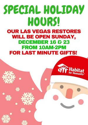 Image post by @HabitatLasVegas on Facebook