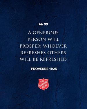 Image post by @salvationarmyus on Instagram