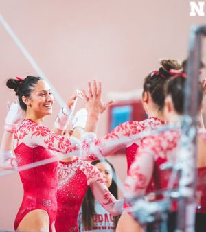 Image post by @HuskersWGym on Twitter