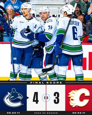 Image post by @NHL on Twitter