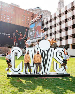 Image post by @CavsEntertain on Twitter
