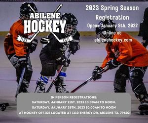 Image post by @AbileneHockey on Facebook