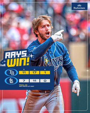 Image post by @raysbaseball on Instagram