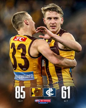 Image post by @AFL on Twitter/X