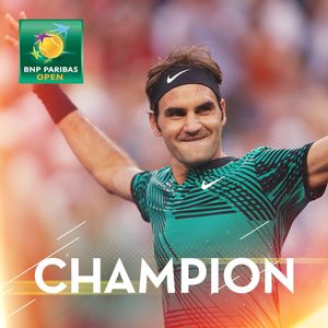 Image post by @BNPPARIBASOPEN on Twitter
