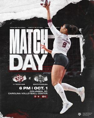 Image post by @aggievolleyball on Instagram